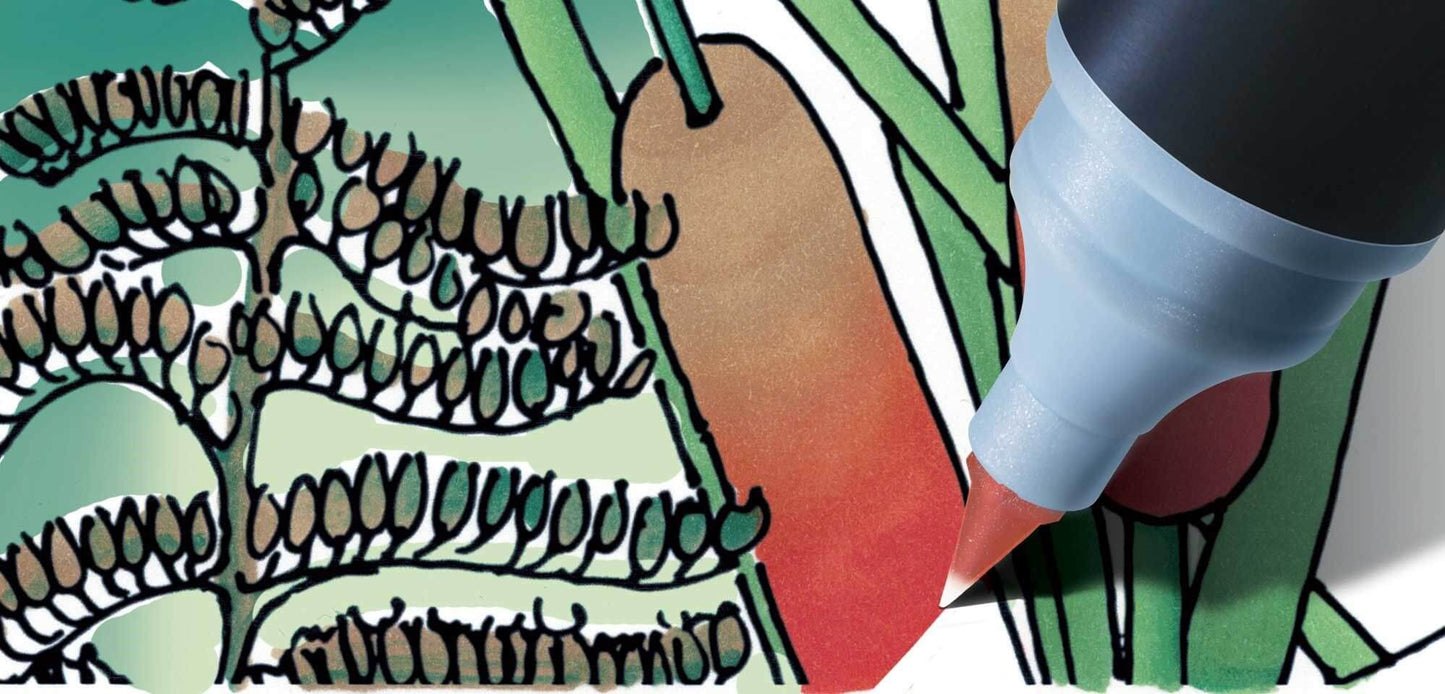 Chameleon Nature Tones set voorbeeld