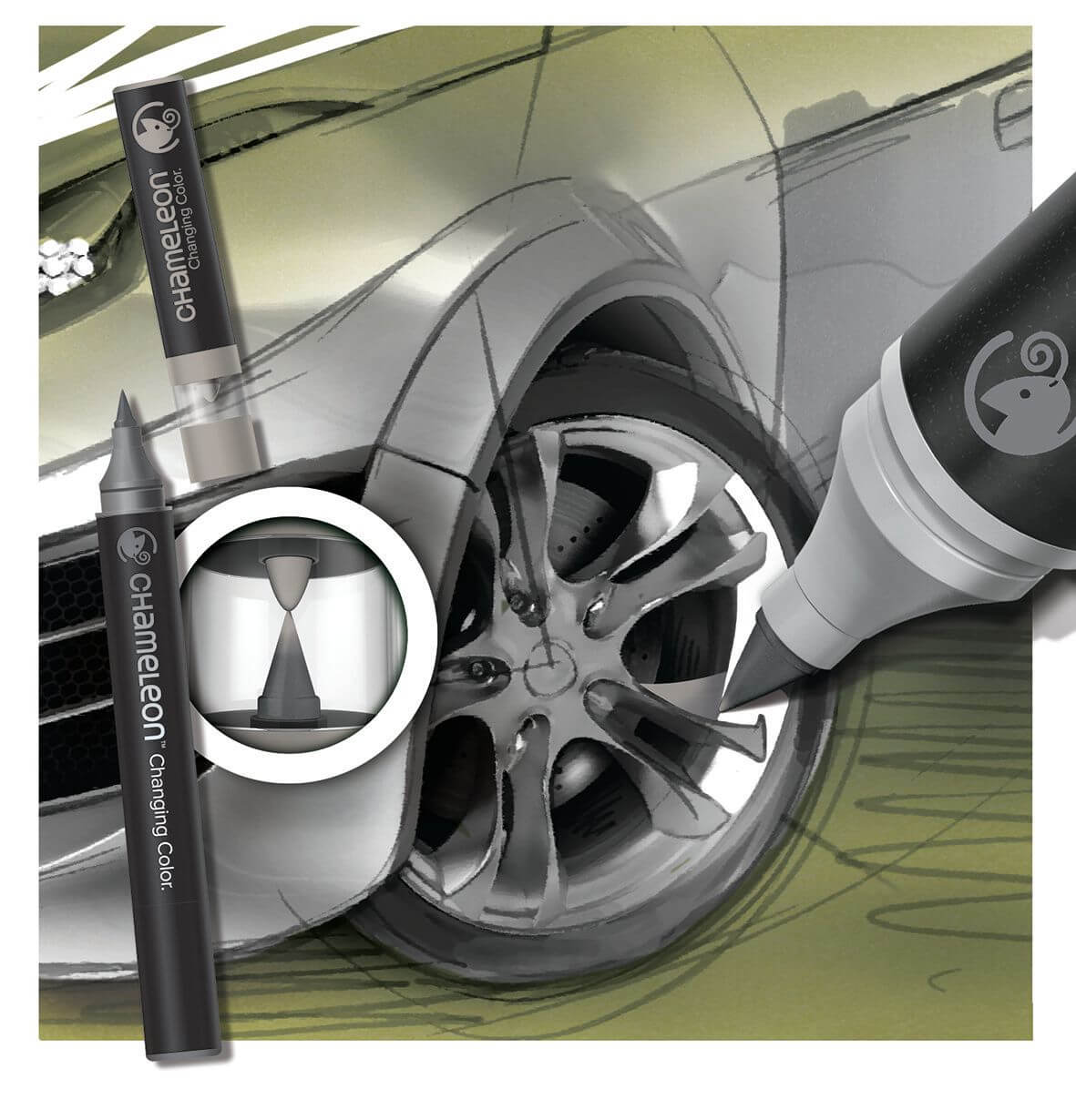 Chameleon Color & Blending System 9 voorbeeld