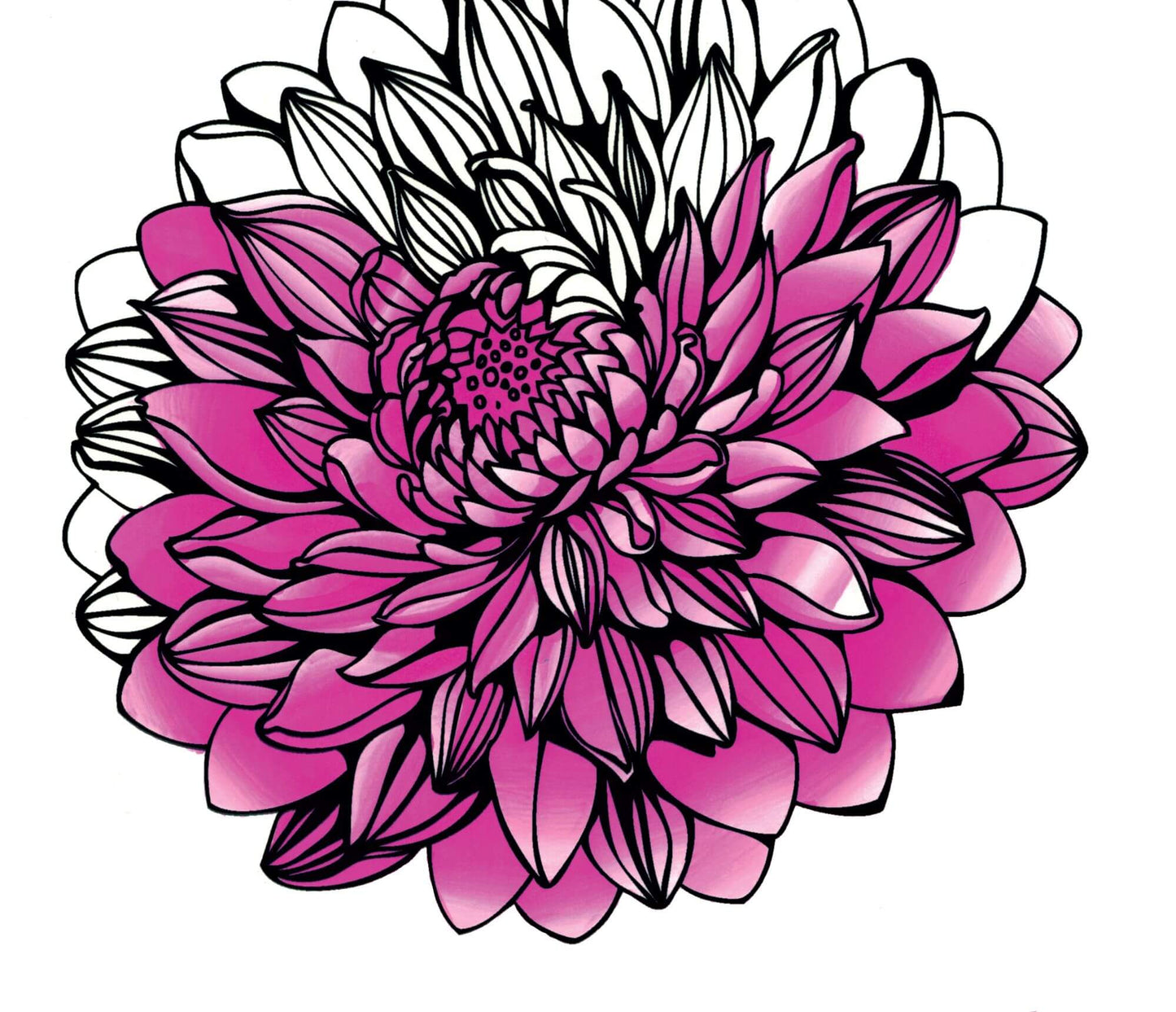 Chameleon Floral Tones set voorbeeld