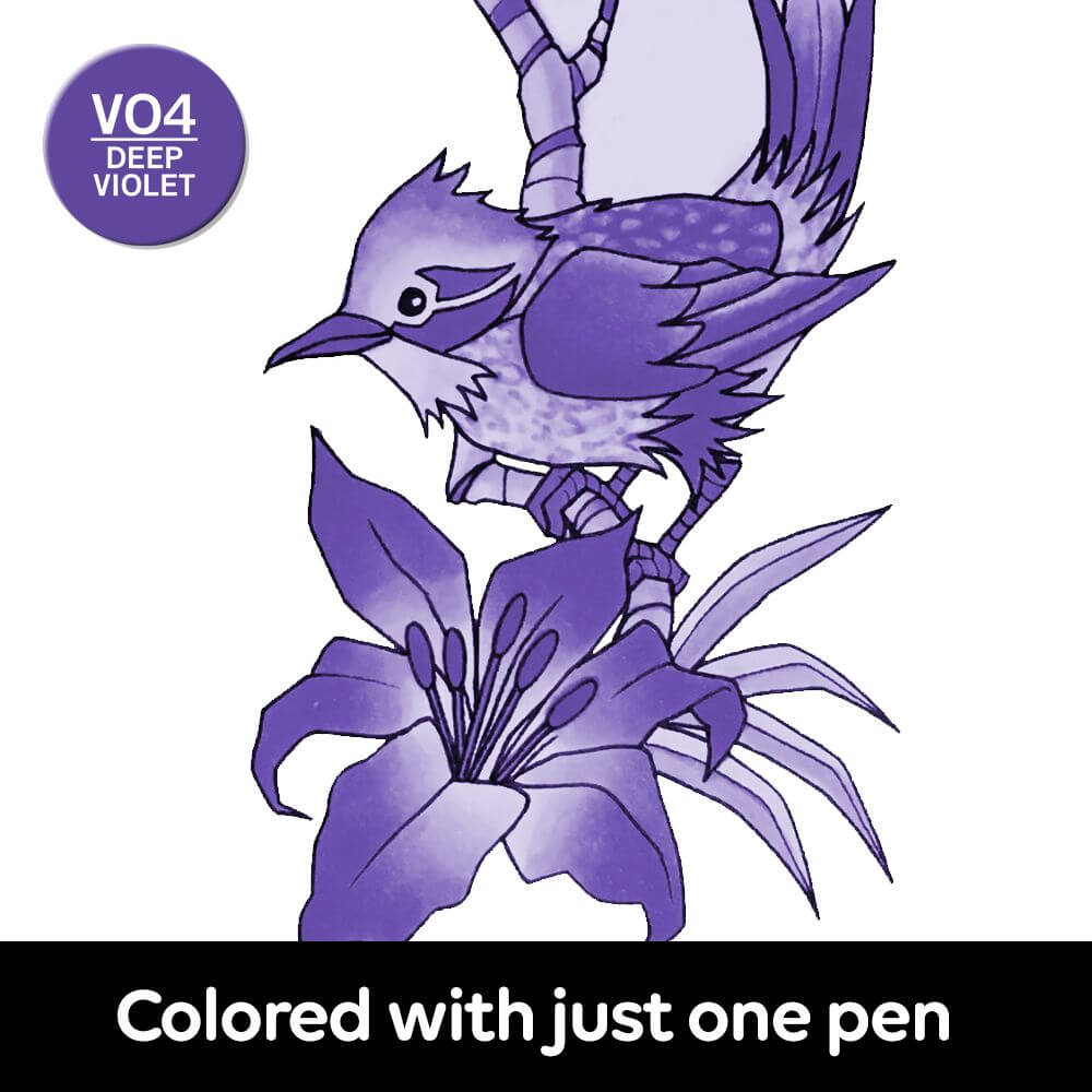 Chameleon Marker - Deep Violet VO4 - CT0111