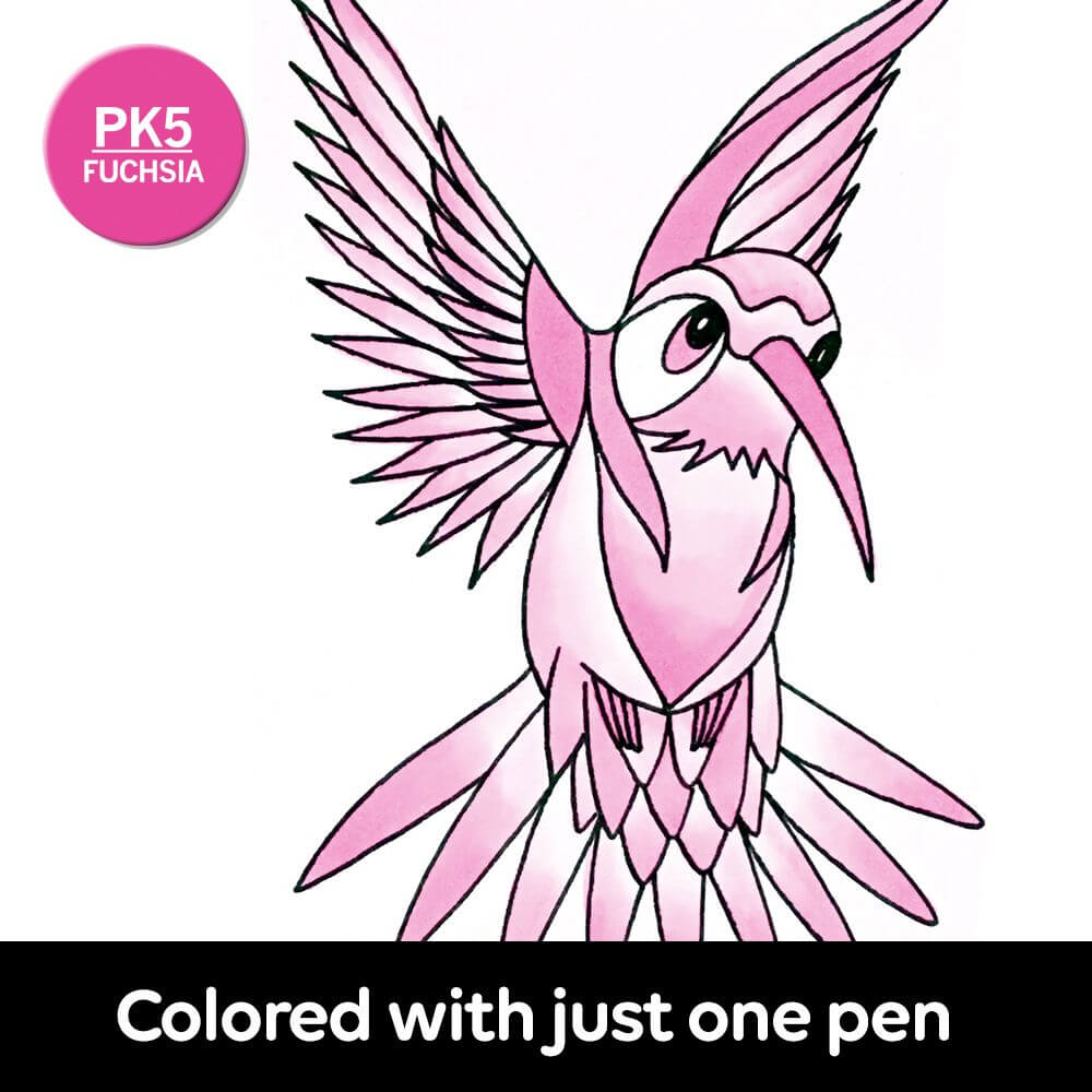 Chameleon Marker - Fuchsia PK5 - CT0135