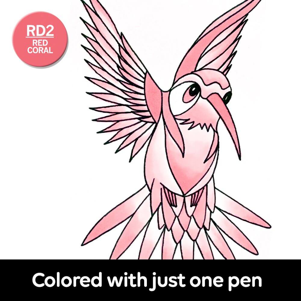 Chameleon Marker - Red Coral RD2 - CT0140