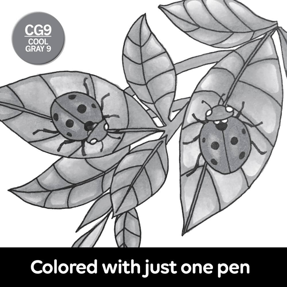 Chameleon Marker - Cool Gray 9 CG9 - CT0150