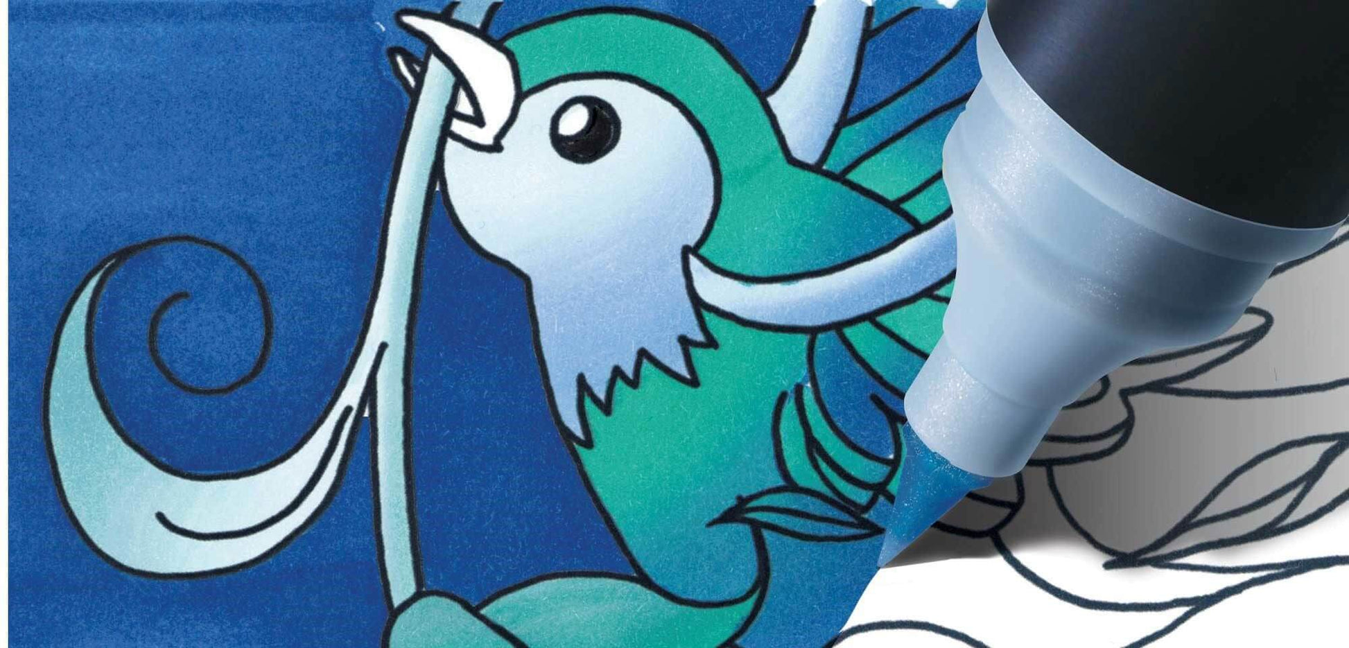 Chameleon Color Tops Blue Tones voorbeeld
