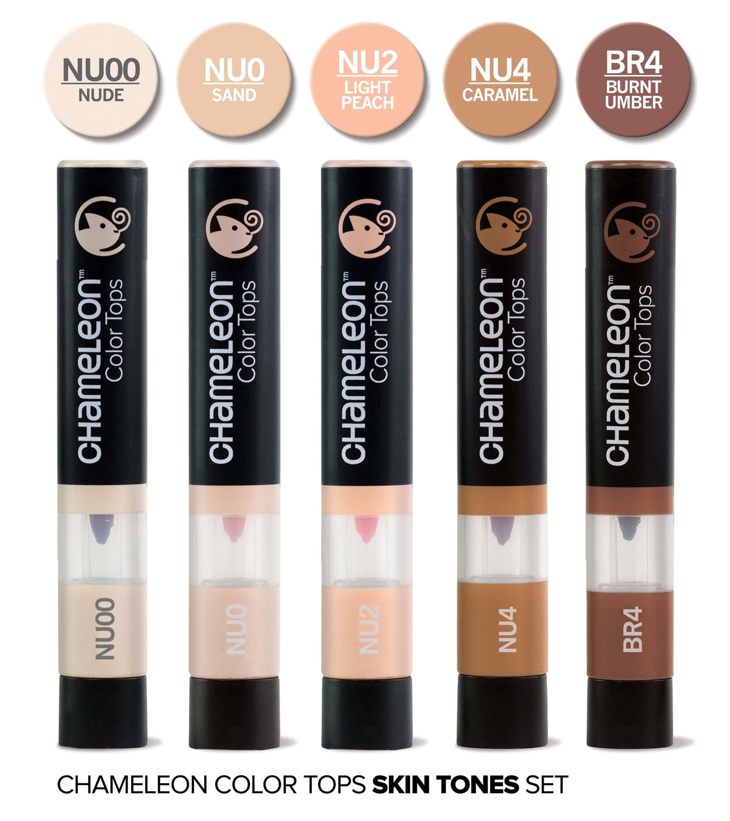 Chameleon Color Tops Skin Tones inhoud