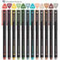 Chameleon Fineliner 12-Pen Design inhoud