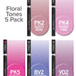 Chameleon Floral Tones set inhoud