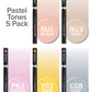 Chameleon Pastel Tones set inhoud