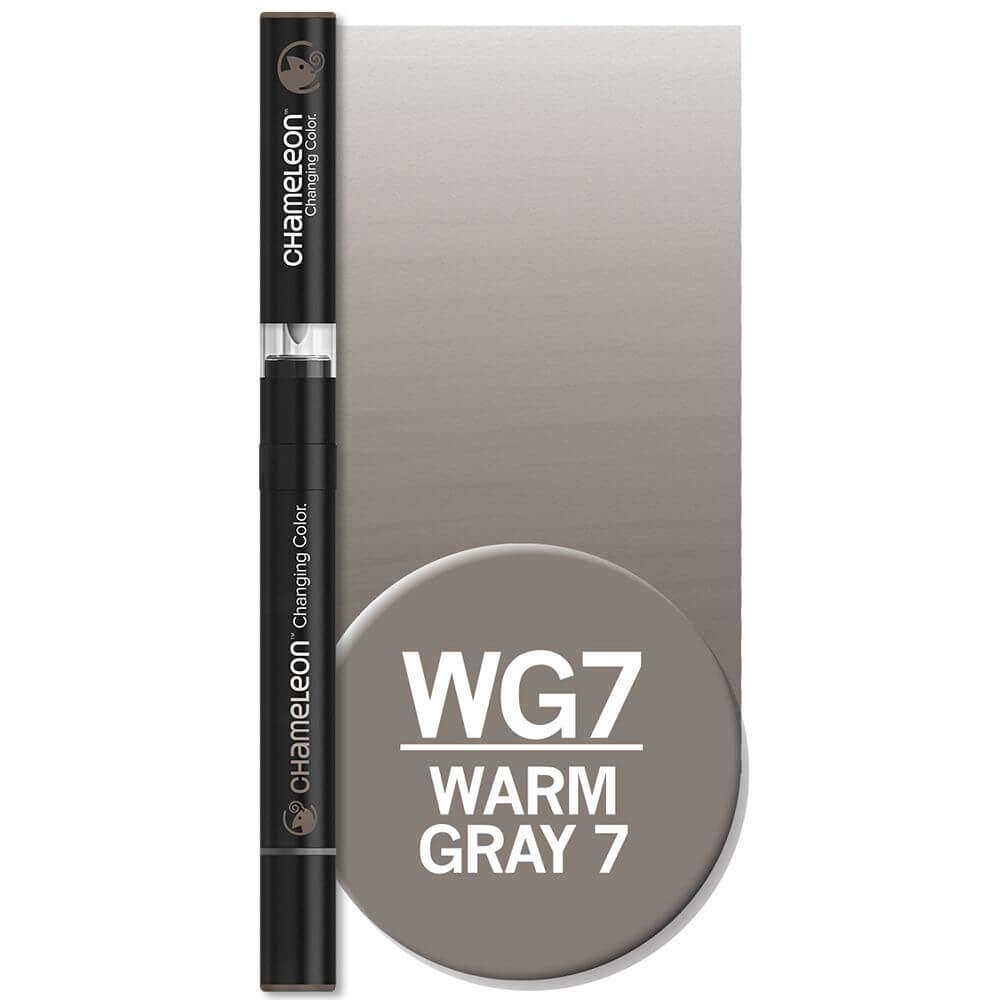 Chameleon Marker - Warm Gray 7 WG7 - CT0152